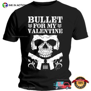 Bullet Club bullet for my valentine tshirt 2