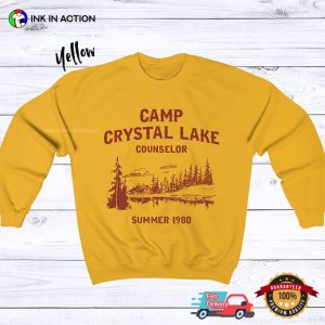 Camp Crystal Lake Counselor Summer 1980 Friday the 13th T Shirt 1
