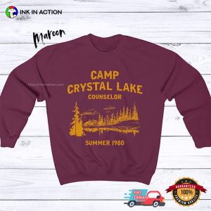 Camp Crystal Lake Counselor Summer 1980 Friday the 13th T Shirt 2