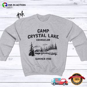 Camp Crystal Lake Counselor Summer 1980 Friday the 13th T Shirt 3
