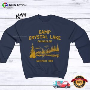 Camp Crystal Lake Counselor Summer 1980 Friday the 13th T Shirt 4