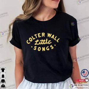 Colter Wall Little songs Black T-shirt
