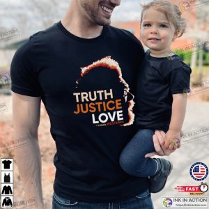 Cornel West 2024 Truth Justice Love Graphic Shirt