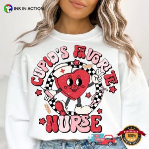 Cupid's Favorite Nurse valentine shirts for women 3