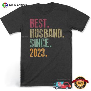 Customized Best Husband Vintage Tee, Gift For Husband 2