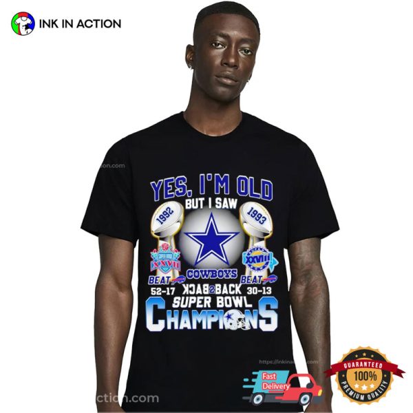 Dallas Cowboys Super Bowl Champions Funny Joke Tee