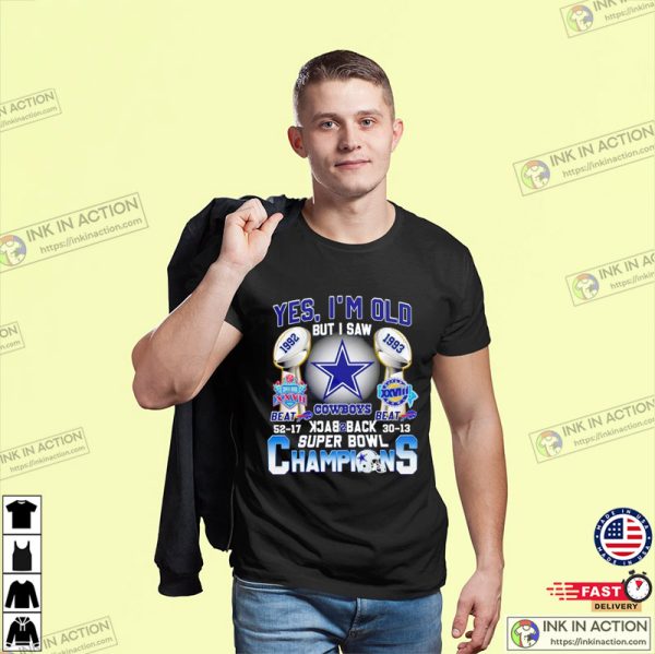 Dallas Cowboys Super Bowl Champions Funny Joke Tee