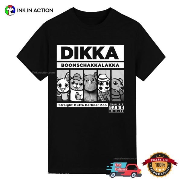 Dikka Frag The Police Boom Schakkalakka Tour 2023 Shirt