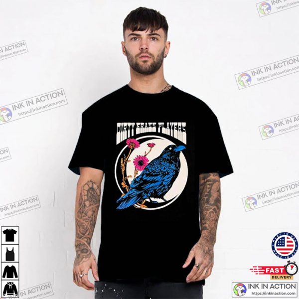 Dirty Grass Players Raven Art Trending T-shirt