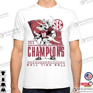 Elephant Mascot Alabama 2023 SEC Football Champion T Shirt 2