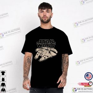 Falcon Star Wars Graphic T Shirt 1