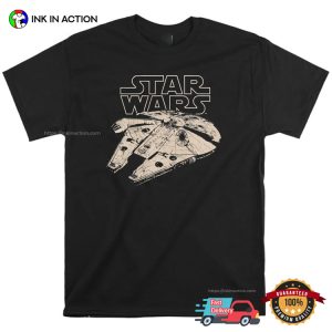 Falcon Star Wars Graphic T Shirt 2