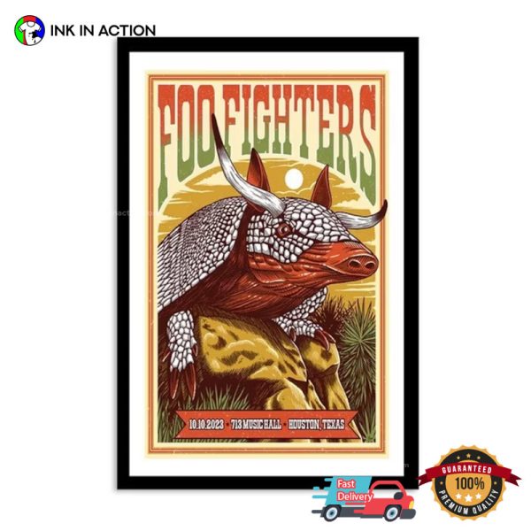 Foo Fighters Rock Band Concert Wall Art No.8