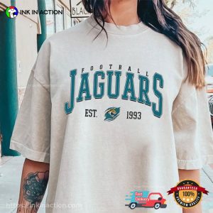 Football Jaguars Jasonville Est 1993 NFL T Shirt 4
