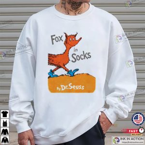 Fox in Socks By Dr. Seuss Graphic T Shirt 3