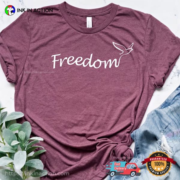 Freedom Celebration T-Shirt, National Freedom Day Merch