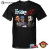 Funny Horror Movie Friday The 13th Artwork Graphic T-Shirt