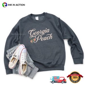 Georgia Peach Georgia Pride T Shirt 1