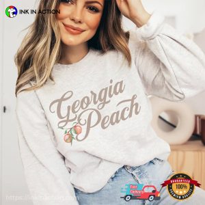 Georgia Peach Georgia Pride T Shirt 2