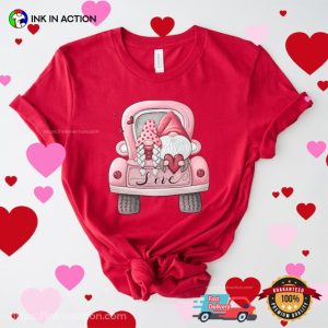 Gnome Love Car Cute Tee, happy valentine s Day 2