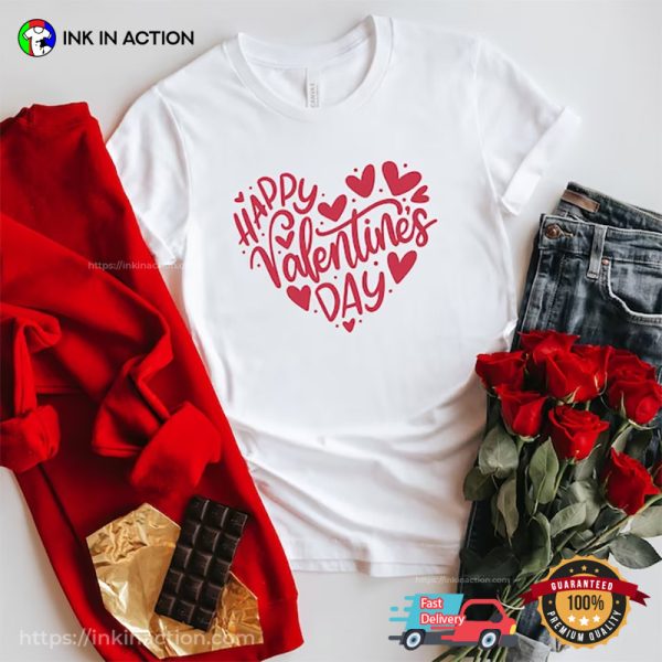 Happy Valentine’s Day Sweet Heart T-Shirt
