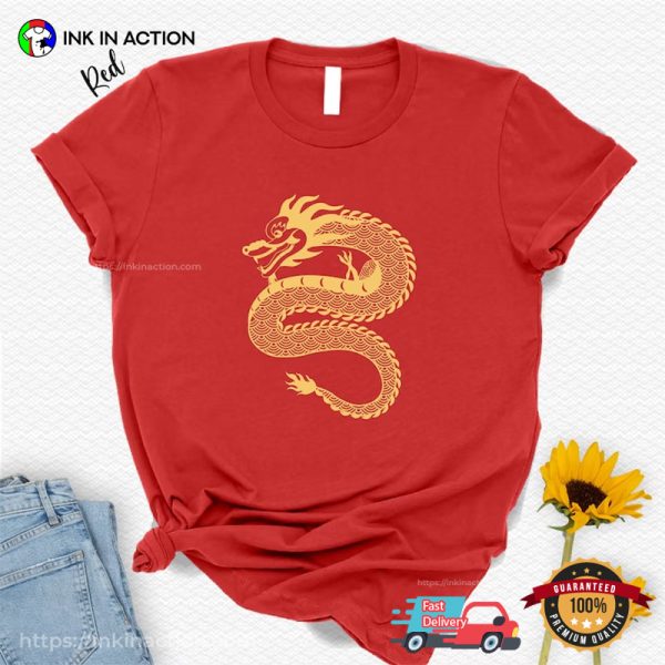 Happy Chinese New Year China Dragon T-shirt