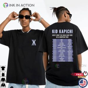 Here’s What You Could Have Won Tour Kid Kapichi Concert T-Shirt