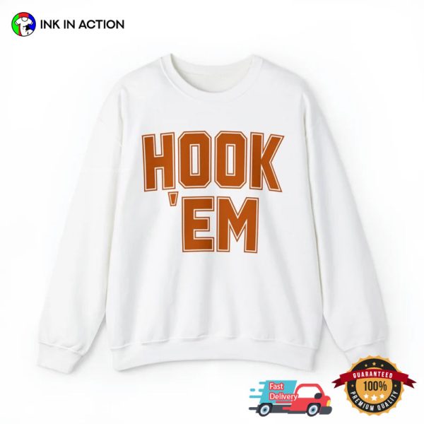 Hook Em Texas Longhorns Champ Classic Tee