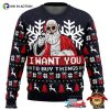 I Want You To Buy Things Santa Claus Ugly Christmas Sweater