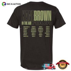 In The Air kane brown tour 2024 Graphic T Shirt 2