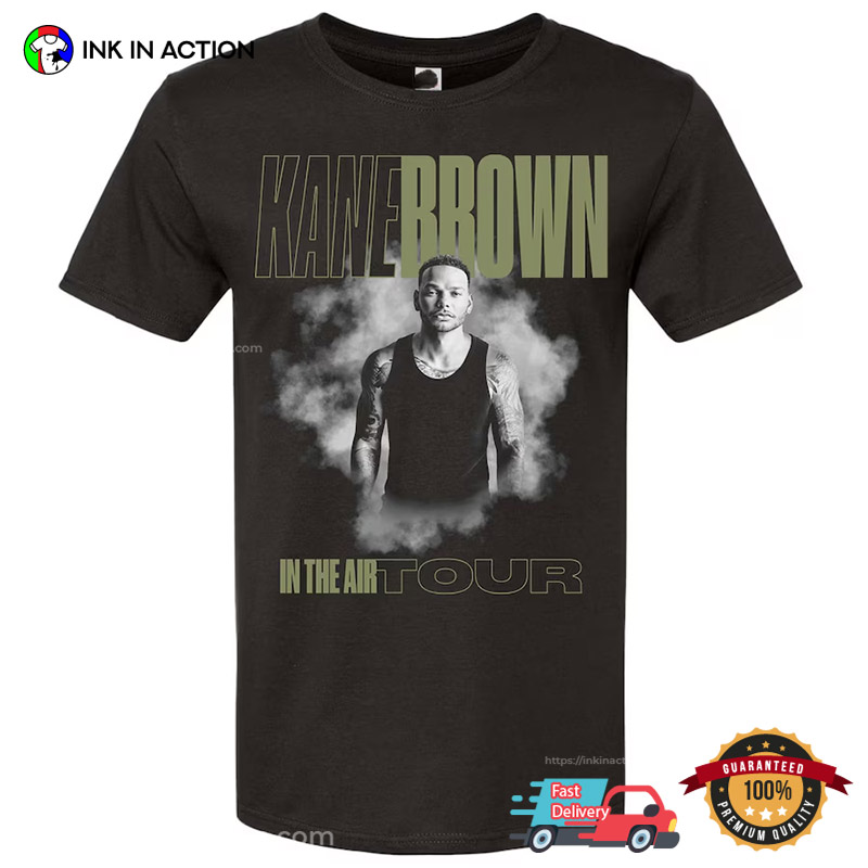 In The Air Kane Brown Tour 2024 Graphic T-shirt