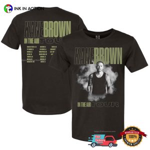 In The Air kane brown tour 2024 Graphic T Shirt 4