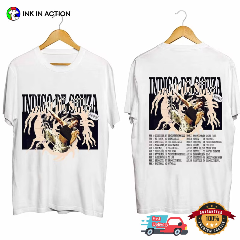 Indigo De Souza Tour 2024 Schedules T-shirt