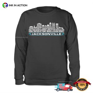 Jacksonville Football City Skyline Shirt 2