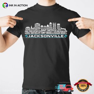 Jacksonville Football City Skyline Shirt