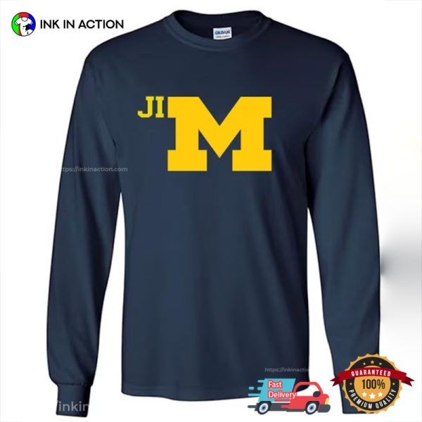 Jim Harbaugh Michigan Football Tee