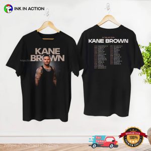 Kane Brown In The Air Tour 2024, Kane Brown concert T-shirt