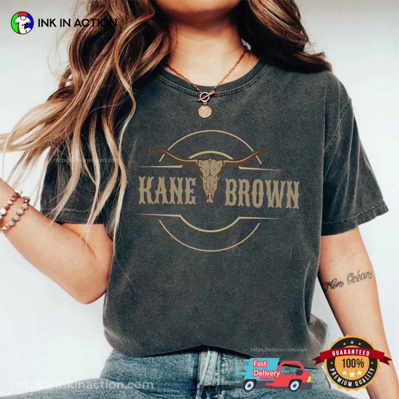 Kane Brown Vintage Country Music Comfort Colors Tee