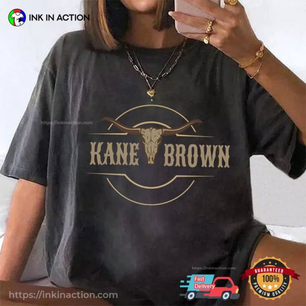 Kane Brown Vintage Country Music Comfort Colors Tee