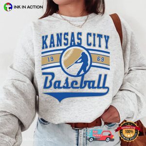Kansas City Baseball 1969 Vintage 90s Style T-Shirt