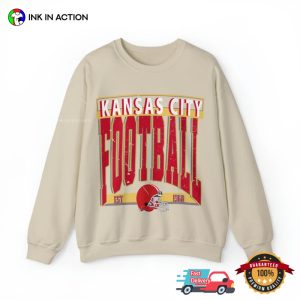 Kansas City Football 1960 Vintage 90s Style Shirt 2