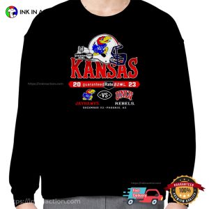 Kansas Jayhawks Vs UNLV Rebels Rate 2023 T Shirt 1