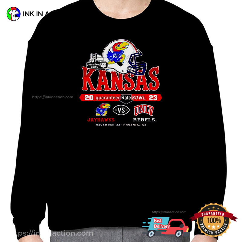 Kansas Jayhawks Vs UNLV Rebels Rate 2023 T-shirt
