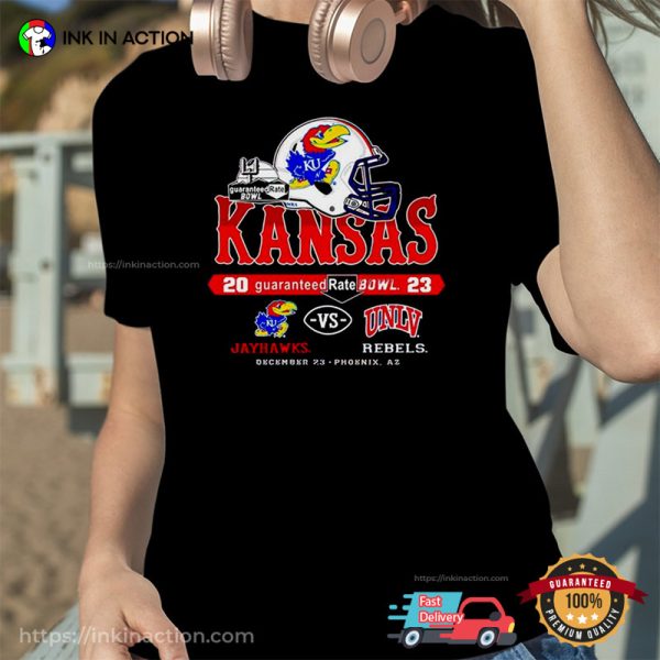 Kansas Jayhawks Vs UNLV Rebels Rate 2023 T-shirt