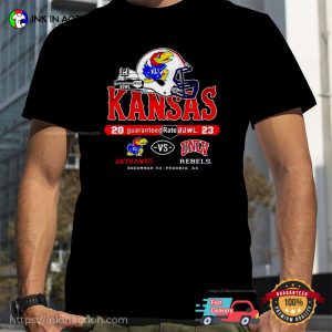 Kansas Jayhawks Vs UNLV Rebels Rate 2023 T Shirt 3