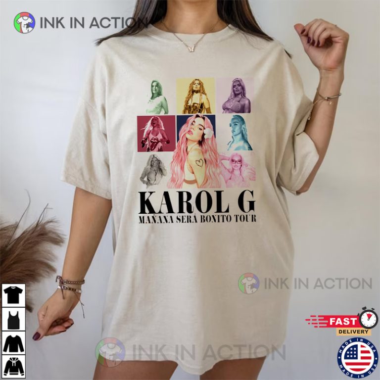 Karol G The Eras Tour Inspired Manana Sera Bonito Shirt - Print your ...