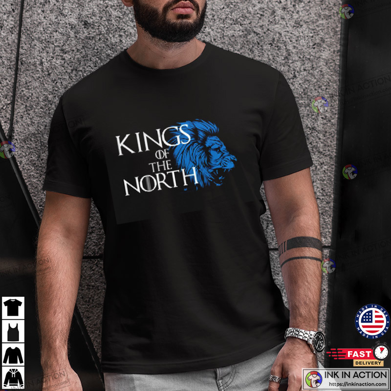 Kings Of The North Lions Detroit NFC T-Shirt