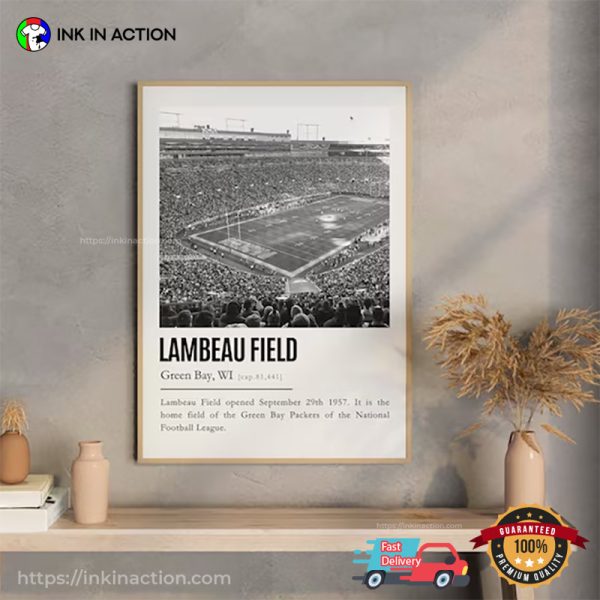 Lambeau Field Stadium The Packers Wall Art