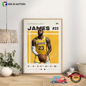 Los Angeles Lakers 23 lebron james 2023 Poster 2