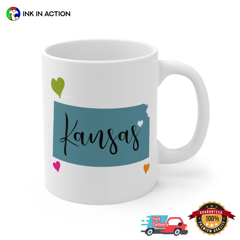 Love Kansas Coffee Mug